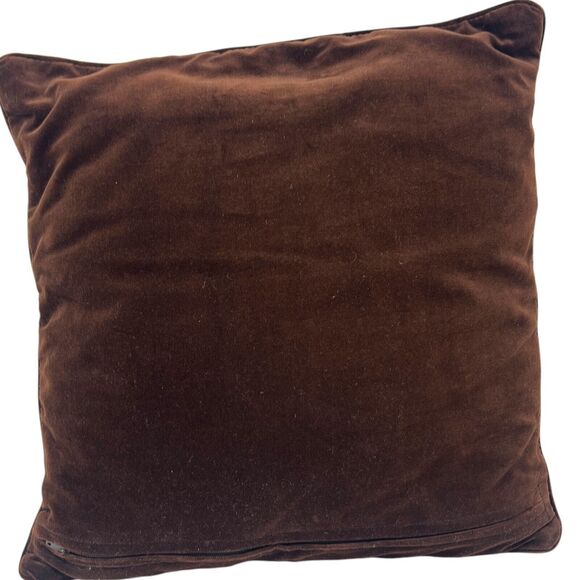 Vintage Needlepoint Christmas Throw Pillow Manager Scene Mary Joseph Jesus Lamb - Picture 8 of 8